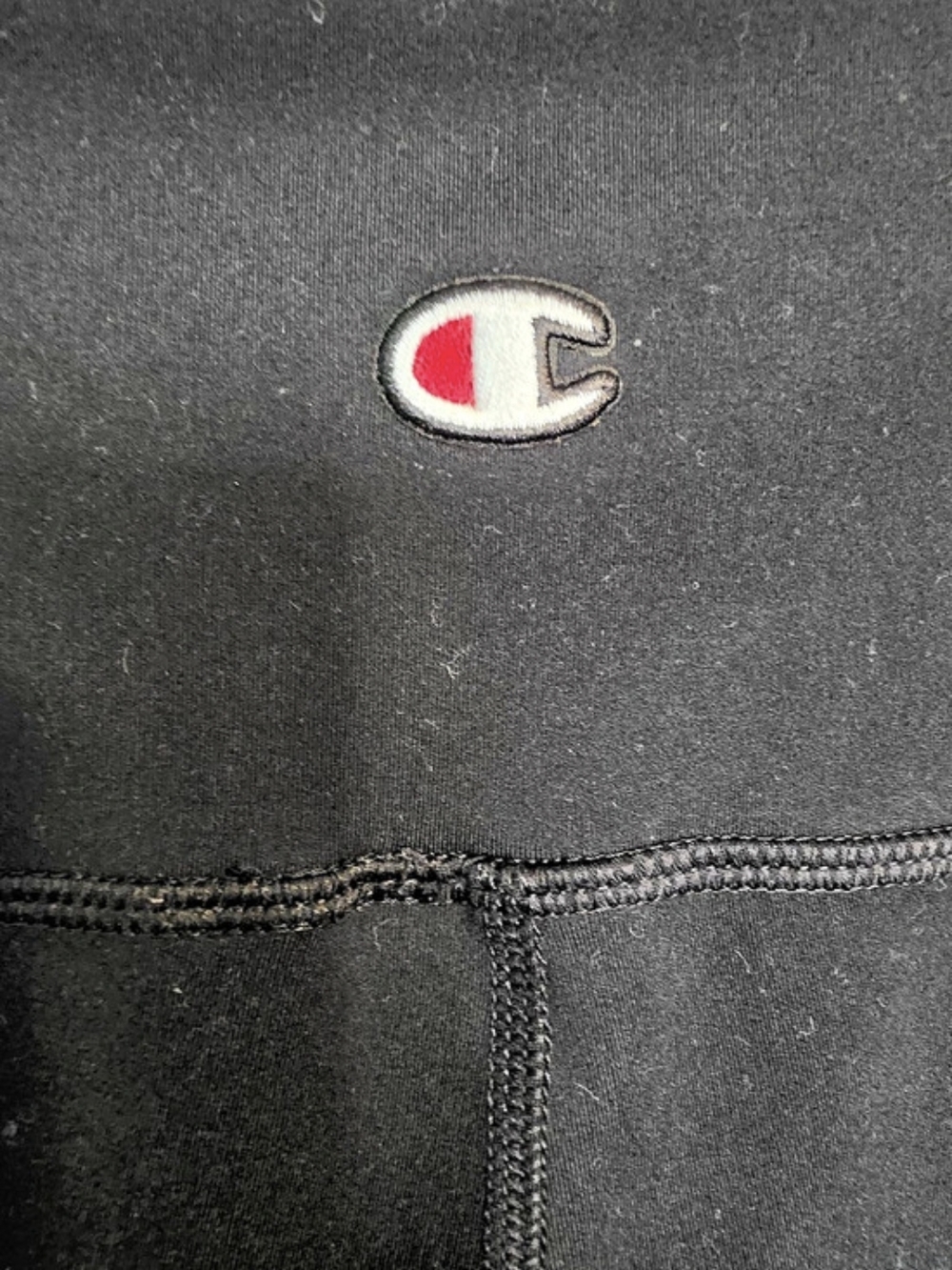 Champion High-Rise Bike Shorts Black Size Medium - Picture 3 of 4